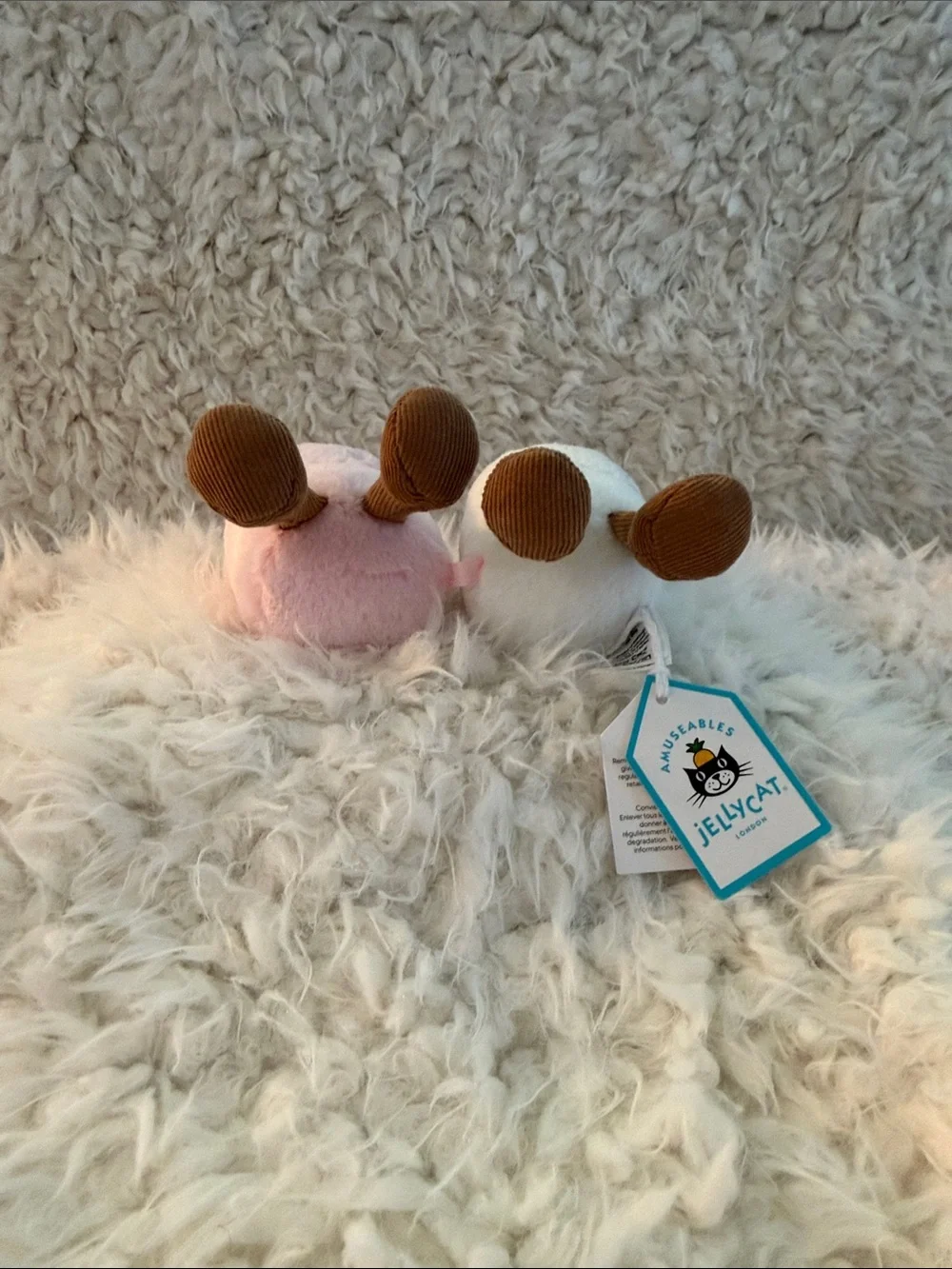 Amuseables Pink & White Marshmallows- Jellycat